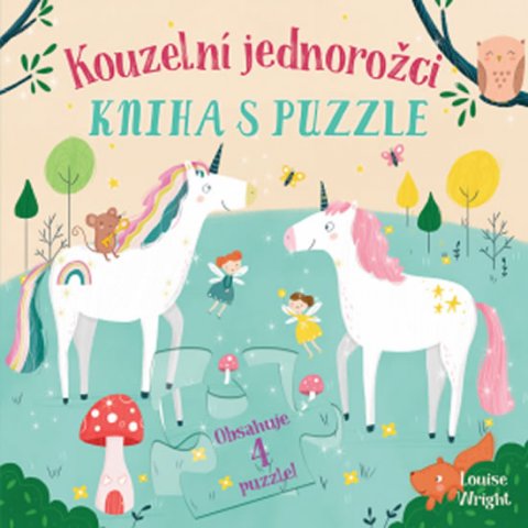 Reganová Lisa: Kouzelní jednorožci - Kniha s puzzle