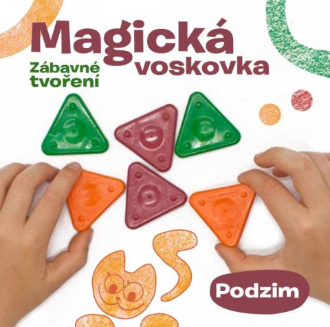 neuveden: Magická voskovka sada - Podzim (knížka, voskovky, výseky)