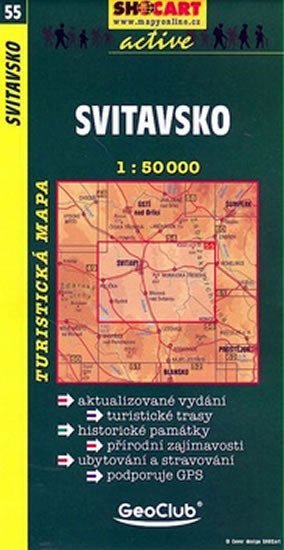 neuveden: SC 055 Svitavsko 1:50 000