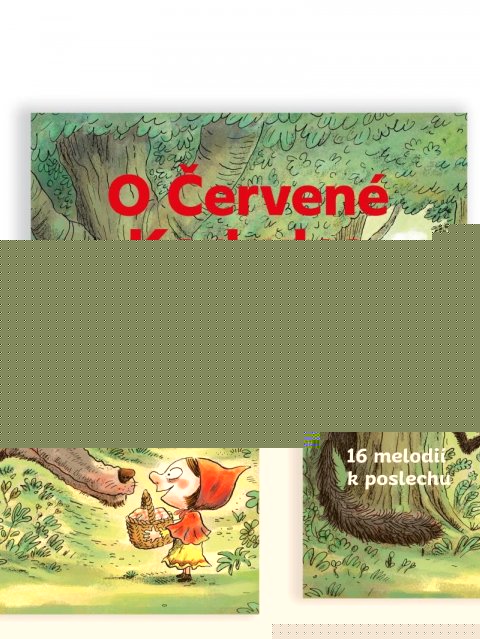 Badel Ronan: O Červené Karkulce - Zvuková knížka