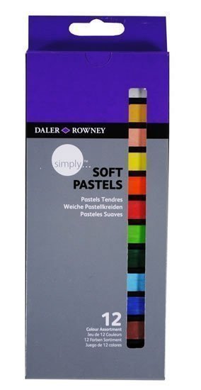 neuveden: Daler - Rowney SIMPLY měkký pastel 12 ks