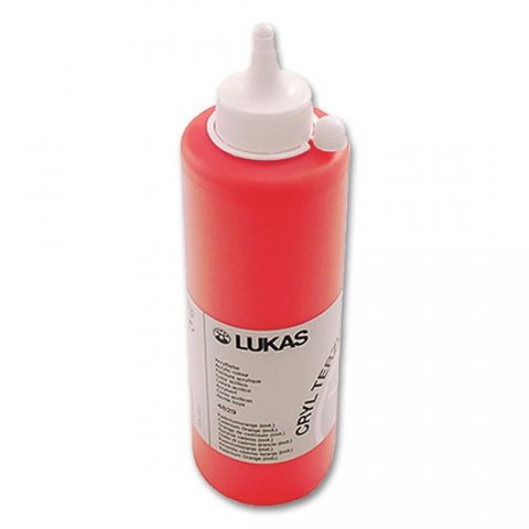 neuveden: LUKAS akrylová barva TERZIA - Cadmium red light 500 ml