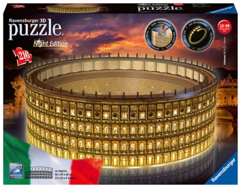 neuveden: Puzzle 3D Koloseum (Noční edice)/216 dílků