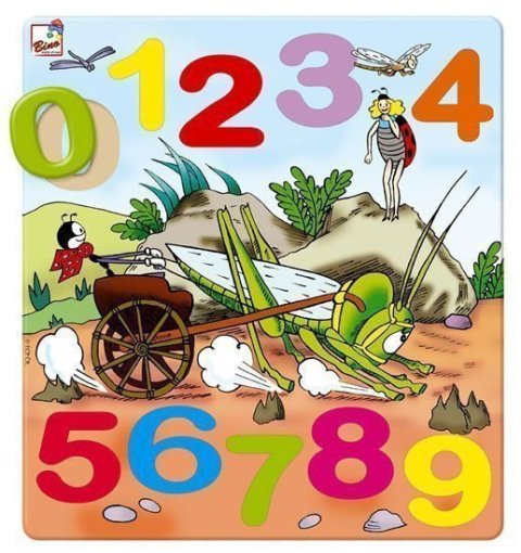 neuveden: Ferda - puzzle číslice