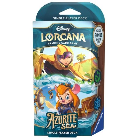 neuveden: Disney Lorcana: Azurite Sea - Starter Deck Emerald  Sapphire