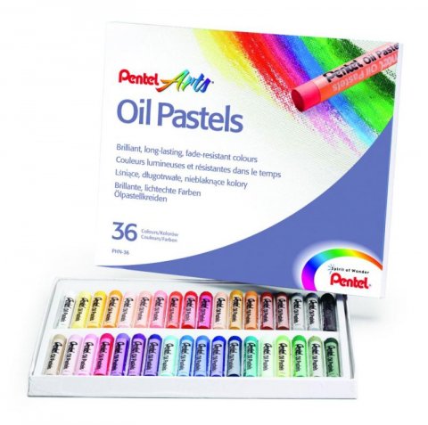 neuveden: Olejové pastely Pentel Artist 16 ks