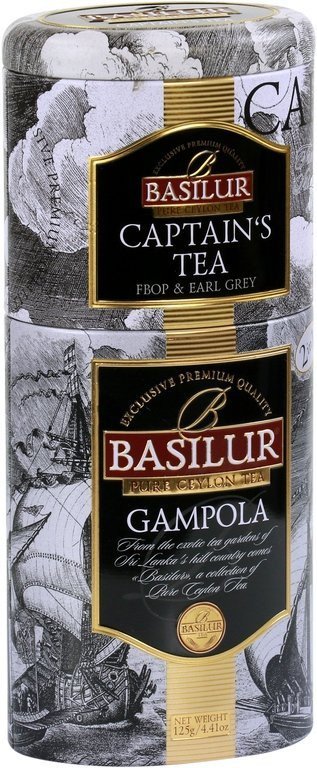 neuveden: BASILUR 2v1 Captains Gampola plech 30g & 70g