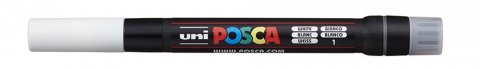 neuveden: Posca štětcový popisovač - bílý