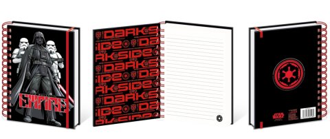 neuveden: Star Wars Kroužkový blok A5 Dark Side