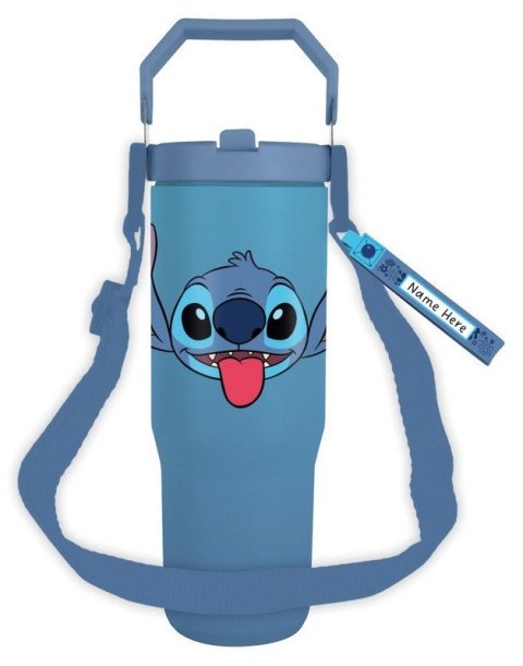 -: Lilo & Stitch Cestovní hrnek s uchem Stitch 880 ml