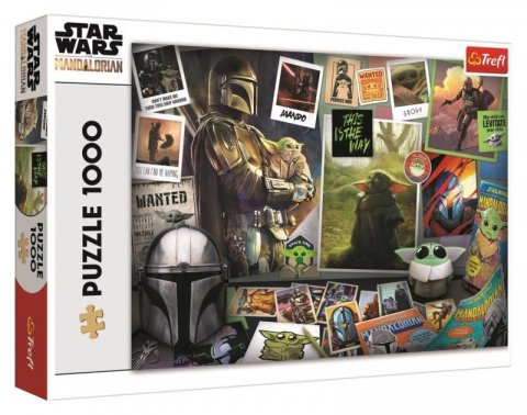 neuveden: Puzzle The Mandalorian: Grogu 1000 dílků