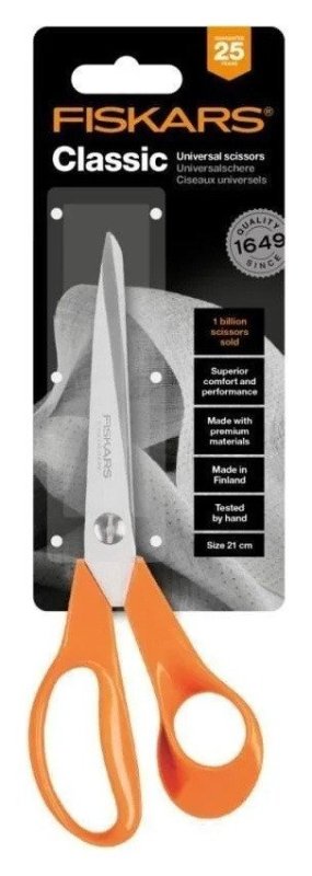 neuveden: Fiskars Classic Univerzální nůžky 21 cm