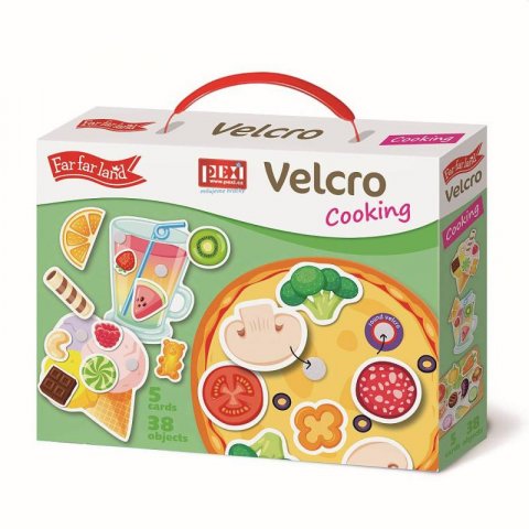 neuveden: PEXI Velcro skládačky - Vaření (Cooking)