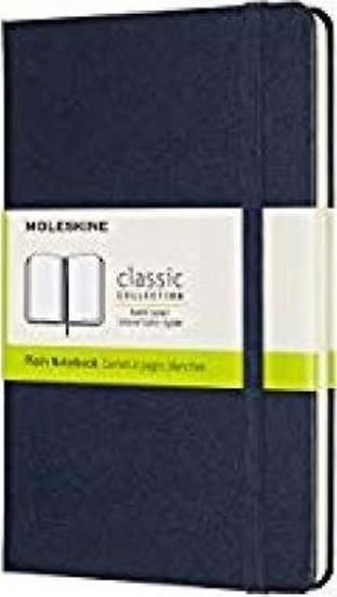 neuveden: Moleskine: Zápisník tvrdý čistý modrý M