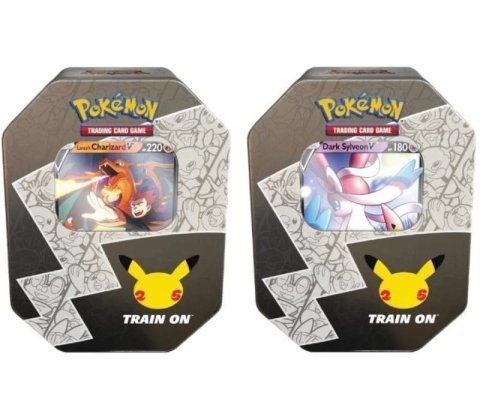 neuveden: Pokémon TCG: Celebrations Tin
