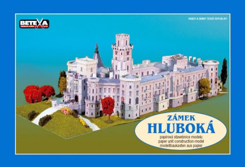 neuveden: Zámek Hluboká - vystřihovánky neuveden: Zámek Hluboká - vystřihovánky