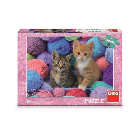 neuveden: Puzzle Koťátka ve vlně 300 XL dílků