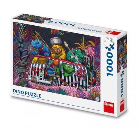 neuveden: Puzzle Příšerky na tripu 1000 dílků