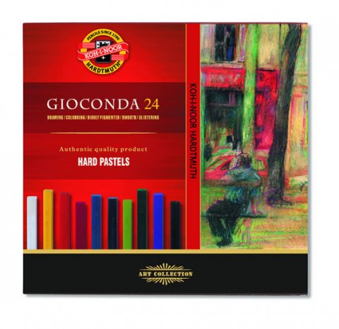 neuveden: Koh-i-noor křídy (pastely) olejové umělecké GIOCONDA souprava 24 ks neuveden: Koh-i-noor křídy (pastely) olejové umělecké GIOCONDA souprava 24 ks