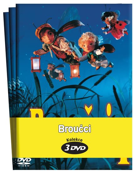 Karafiát Jan: Broučci - kolekce 3 DVD Karafiát Jan: Broučci - kolekce 3 DVD
