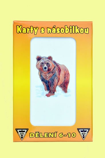 Flösslerová Dobruška: Karty s násobilkou - Dělení 6-10 Flösslerová Dobruška: Karty s násobilkou - Dělení 6-10