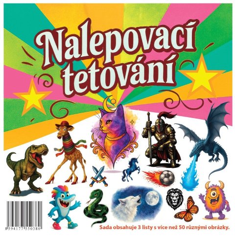 : Nalepovací tetování 2 - Dinosaurus