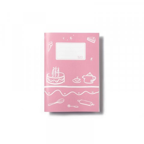 neuveden: Školní sešit SVĚT 523 bezdřevý - růžový