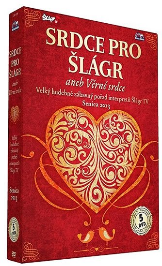 neuveden: Senica - Srdce pro Šlágr - 5 DVD neuveden: Senica - Srdce pro Šlágr - 5 DVD