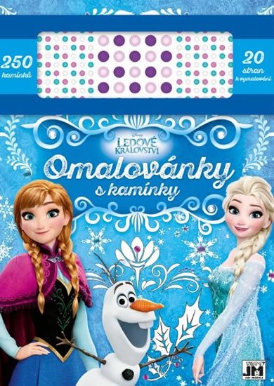neuveden: Ledové království - Omalovánky s kamínky