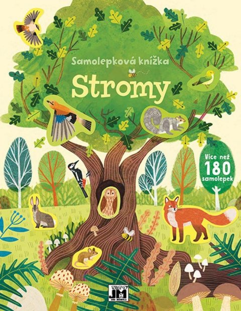 neuveden: Samolepková knížka Stromy