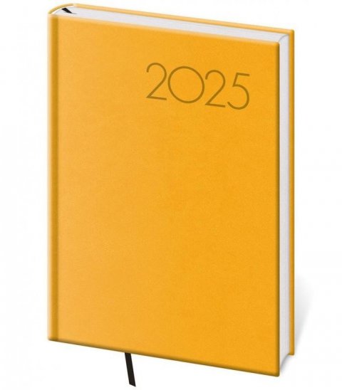 neuveden: Diář 2025 Print Pop týdenní A5 žlutá