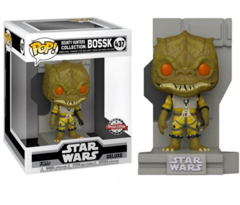 neuveden: Funko POP Deluxe: Star Wars Bounty Hunter - Bossk (exclusive special editio