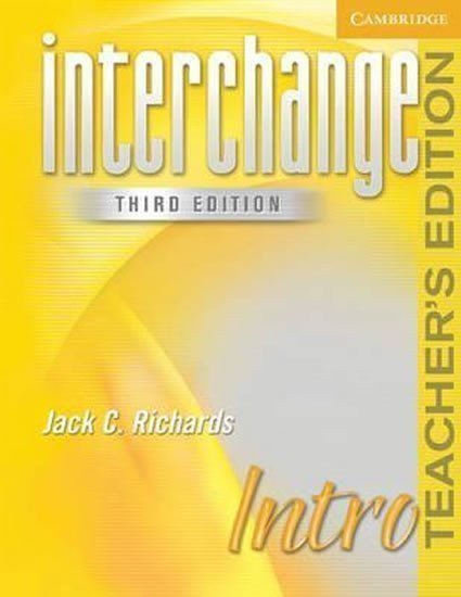 Richards Jack C.: Interchange Intro Teacher´s Edition, 3rd edition