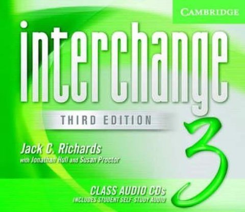 Richards Jack C.: Interchange 3 CDs (4), 3rd edition