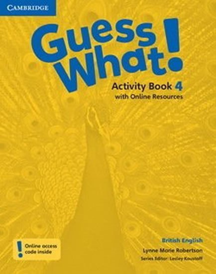 Koustaff Lesley: Guess What! 4 Activity Book+ Online Resources