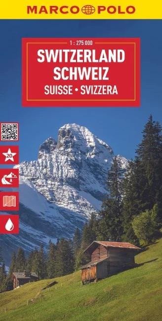 neuveden: Švýcarsko 1:275 000 / automapa