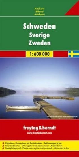 neuveden: AK 06613 Švédsko 1:600 000 / automapa