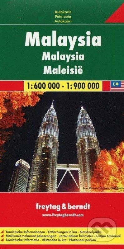 neuveden: AK 136 Malajsie 1:600 000/1:900 000