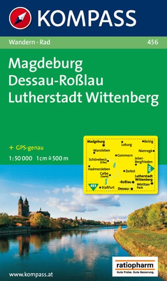 neuveden: Magdeburg,Dessau,Lutherstadt 456 / 1:50T NKOM neuveden: Magdeburg,Dessau,Lutherstadt 456 / 1:50T NKOM