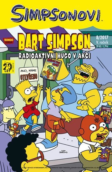 Groening Matt: Simpsonovi - Bart Simpson 8/2017 - Radioaktivní Hugo v akci