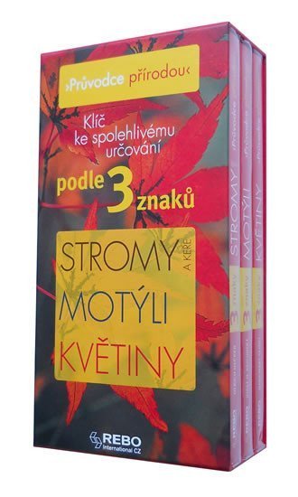 kolektiv autorů: Průvodce přírodou - Stromy, Motýli, Květiny - BOX