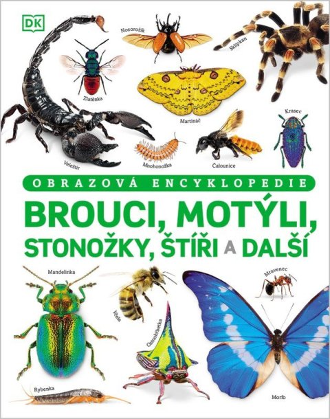 : Brouci, motýli, stonožky, štíři a další - Obrazová encyklopedie