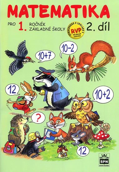 Čížková Miroslava: Matematika pro 1 ročník základní školy - 2.díl