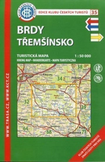 neuveden: Brdy - Třemšínsko - Turistická mapa - edice Klub českých turistý 35