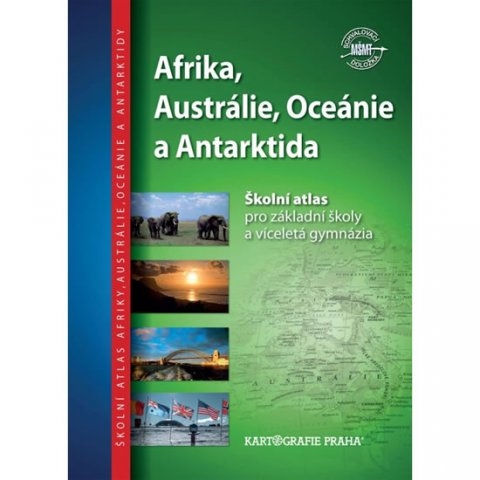 neuveden: Afrika, Austrálie, Oceánie, Antarktida - Školní atlas neuveden: Afrika, Austrálie, Oceánie, Antarktida - Školní atlas
