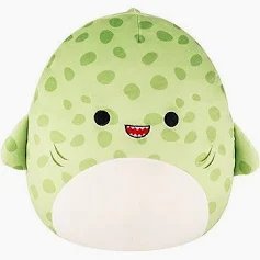 -: Squishmallows Zelený žralok - Enzo 30 cm