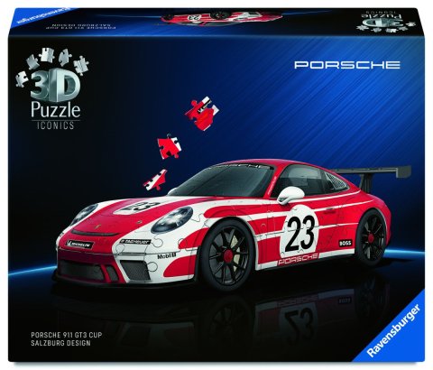 neuveden: Iconics: Porsche 911 GT3 Cup Salzburg Design 108 dílků