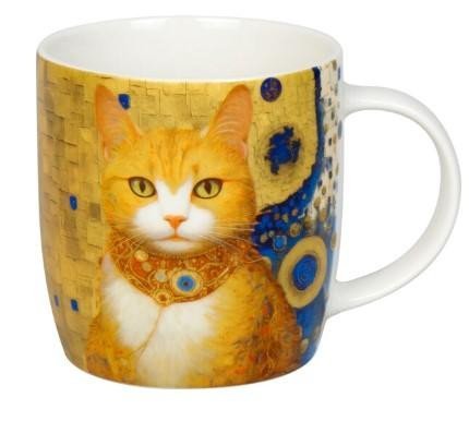neuveden: Hrnek - s kočkou Gustav Klimt