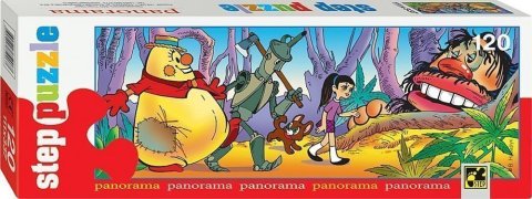 neuveden: Puzzle 120 Panorama: Pohádky - Čaroděj ze země Oz