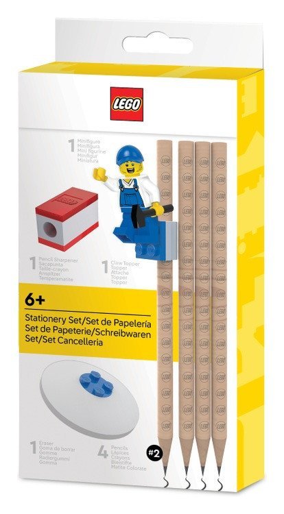 -: LEGO® Stationery Set s minifigurkou